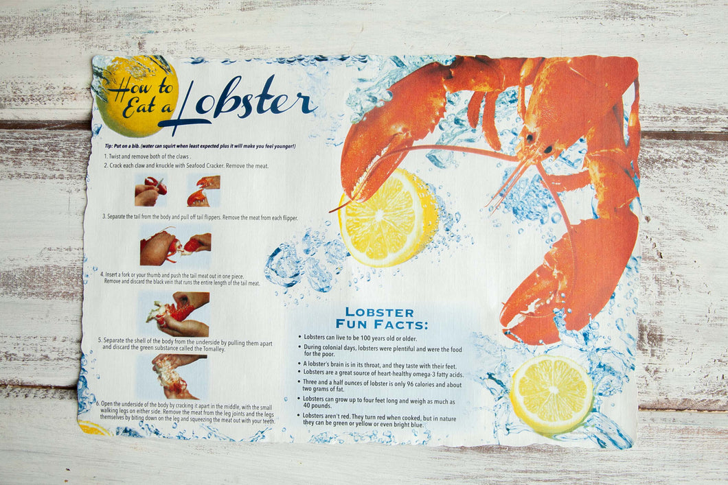 Lobster Place Mat - Lobster Taxi