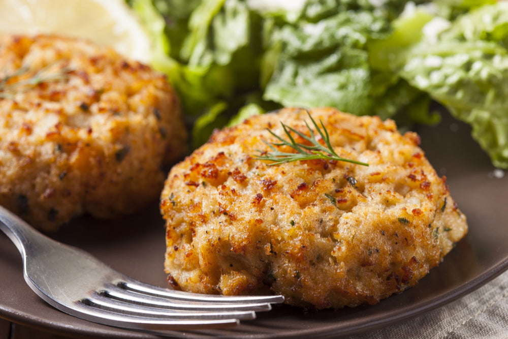 Maine Crab Cakes - Lobster Taxi